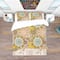 Designart 'Mandala Pattern For Printing on Fabric Or Paper' Bohemian & Eclectic Bedding Set - Duvet Cover & Shams
